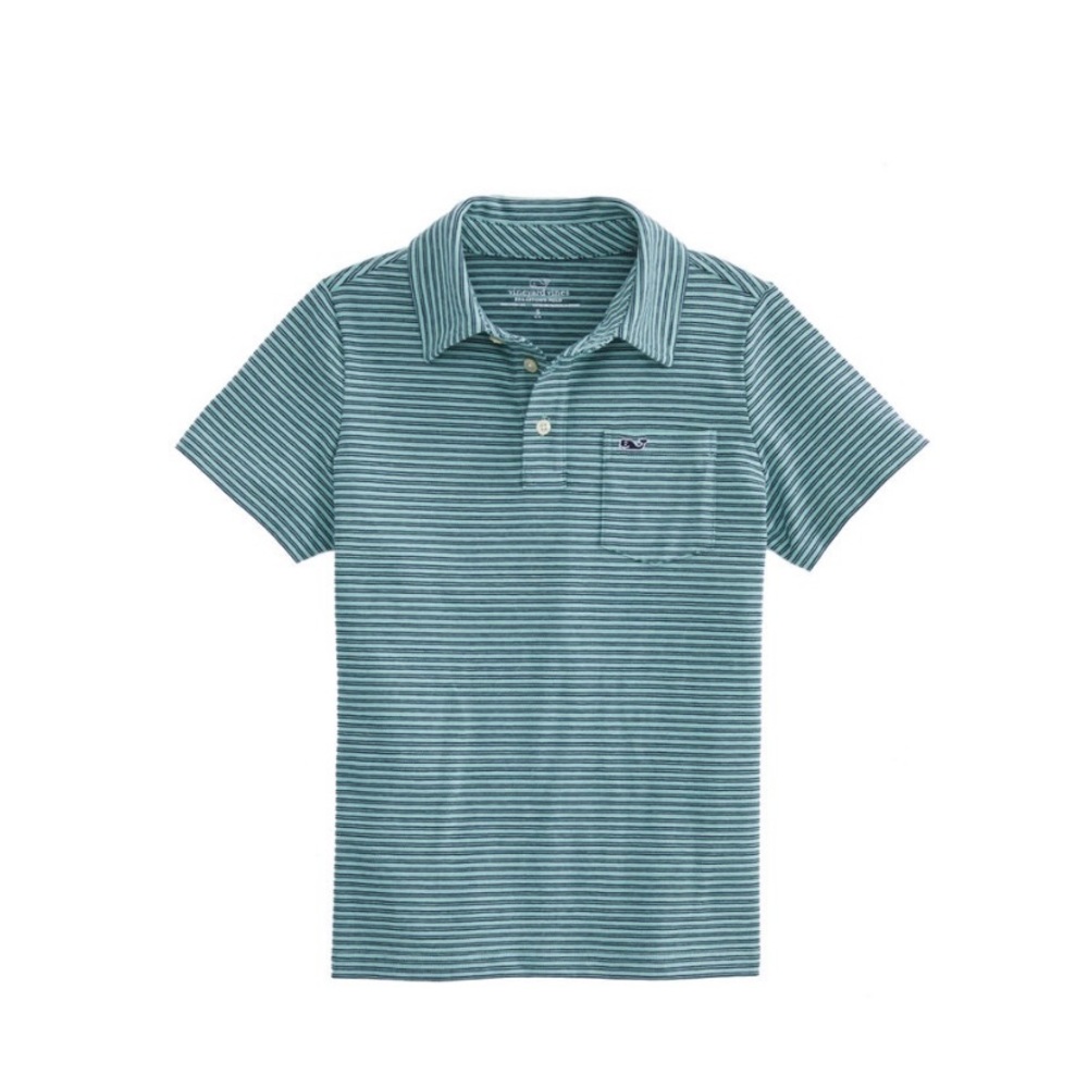 Boys Caleb's Pond Edgartown Polo in Greenwhich Green